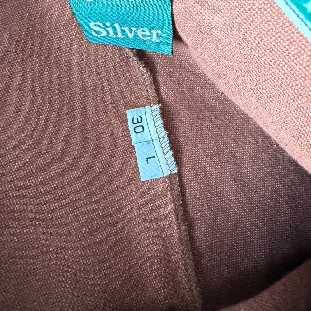 Private Edition Silver Women Equestrian Riding Breeches Brown Size 30 L 28 Waist - Picture 5 of 11